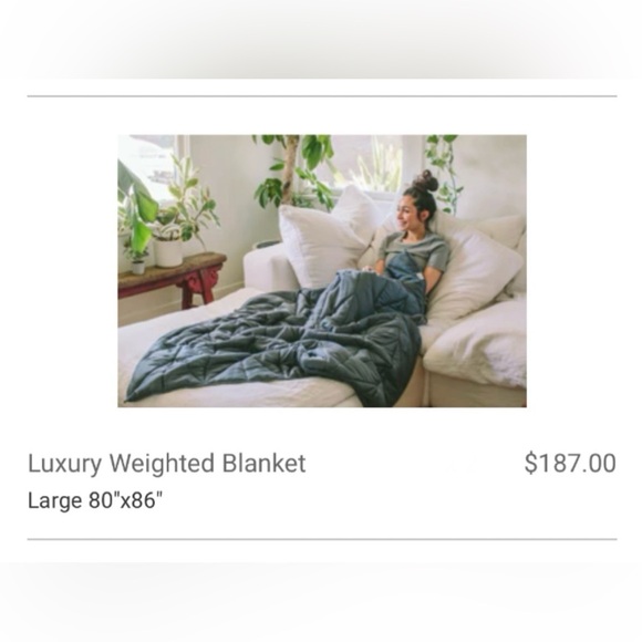 Best bedding, grey weighted blanket, King